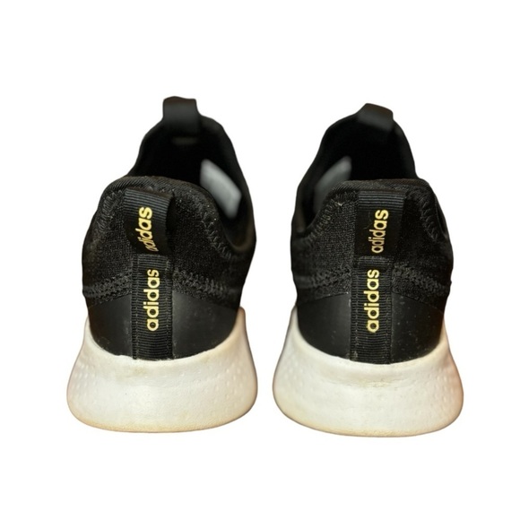 Adidas Puremotion Adapt Black Slip on Sneakers Chetah X Strap Size 6.5 - Picture 6 of 11